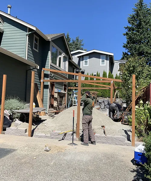 Outdoor Living Space Project in Kirkland 